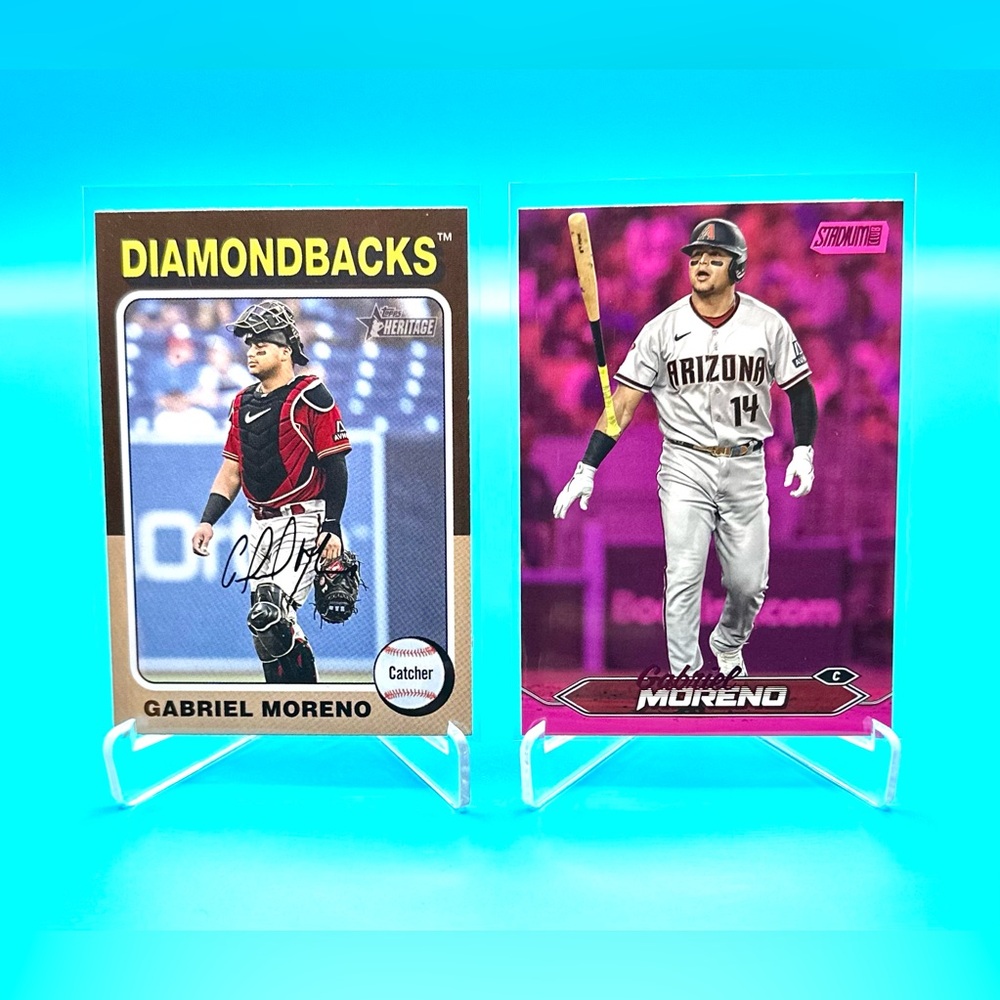 Gabriel Moreno LOT! COLOR VARIATION + PINK PARALLEL!🔥